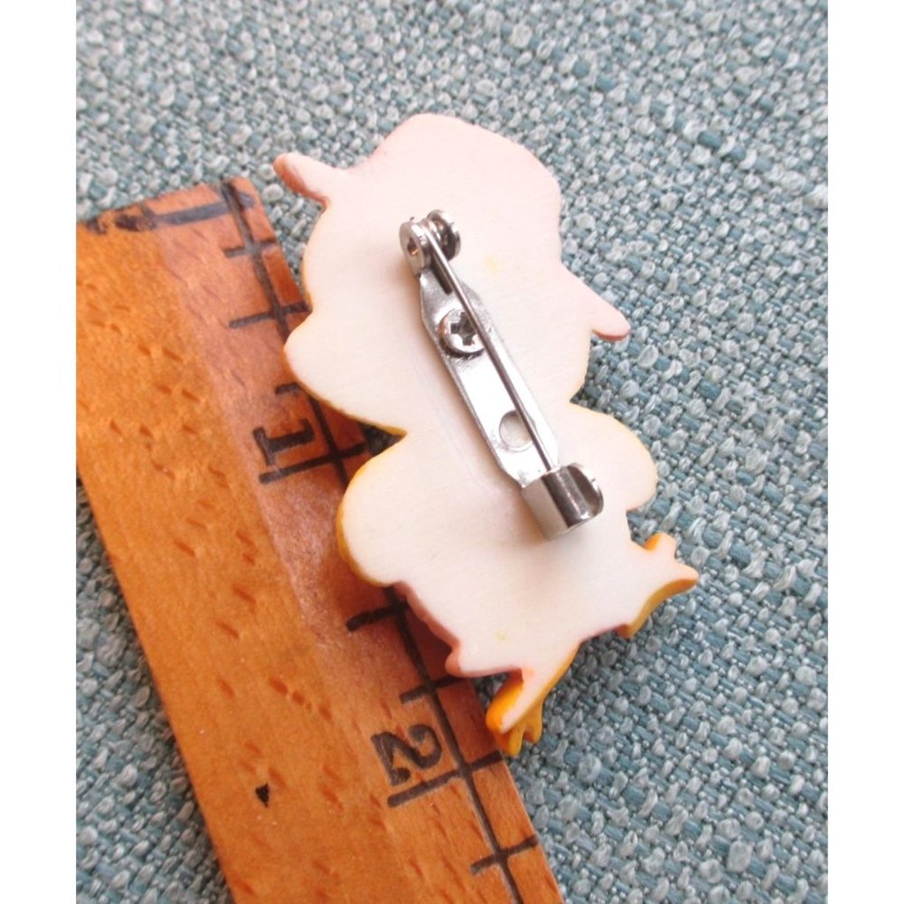 2 Easter Vintage Easter Chick Pins Easter Basket … - image 6